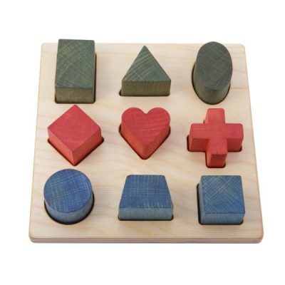 RAINBOW SHAPE PUZZLE BOARD